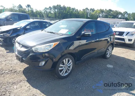 2012 Hyundai Tucson Limited from USA, damaged, VIN KM8JUCACOCU510232